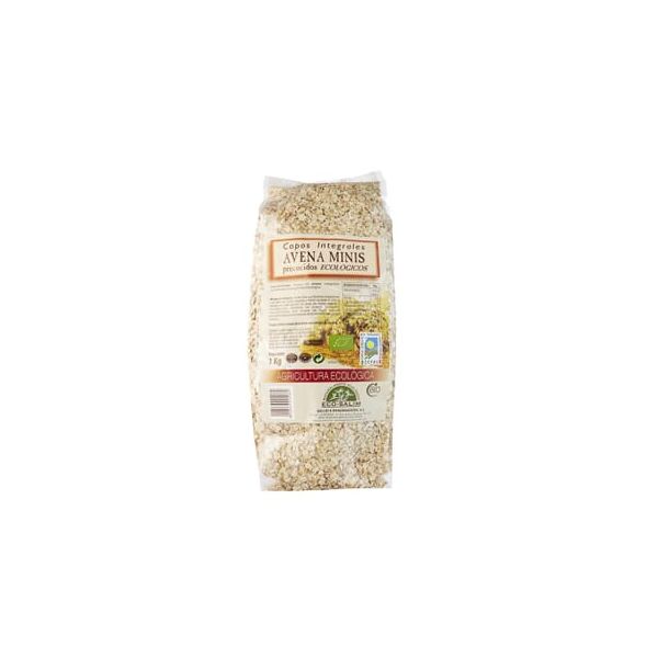 Eco-Salim Flocos Integrais Aveia Mini Pré-Cozidos Bio 1000g