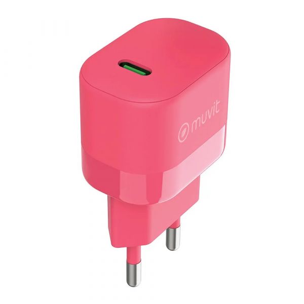 Muvit Carregador M1300018 25W Magenta