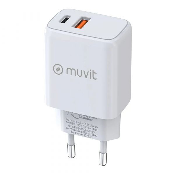 Muvit Carregador 25W White
