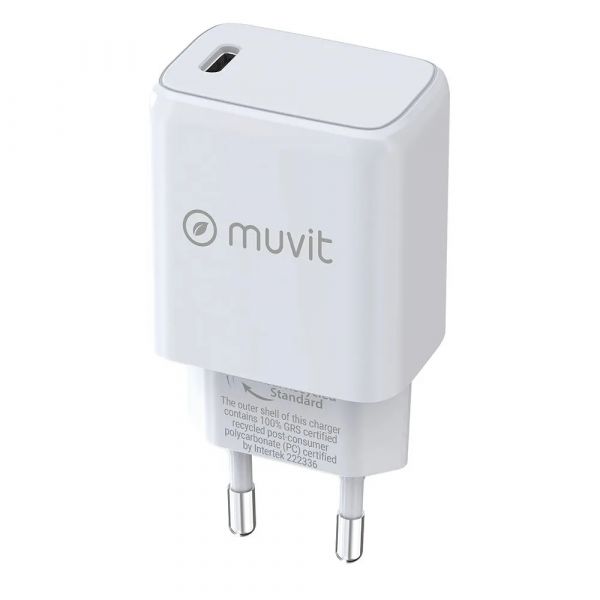 Muvit Carregador 25W White