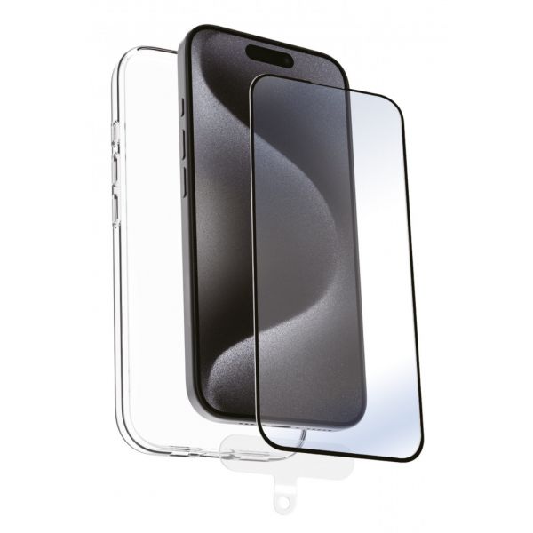 Muvit Capa Transparente para iPhone 16 Clear