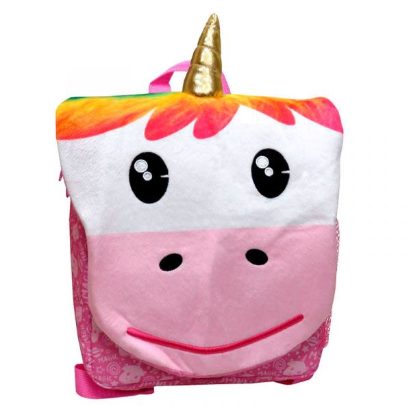 CYP BRANDS Mochila Bagoose Unicórnio 26cm Rosa