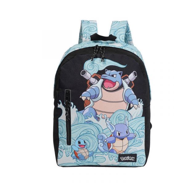 Cyp Mochila Pré Escolar Adaptável Squirtle Evolution Pokemon 42Cm