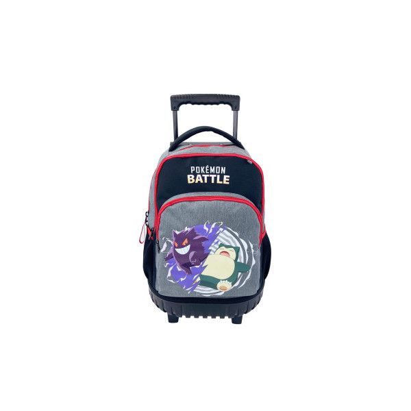 CYP Brands Mochila com Rodas Pokémon Battle 2.86L Preto Multicolor Cinzento-escuro