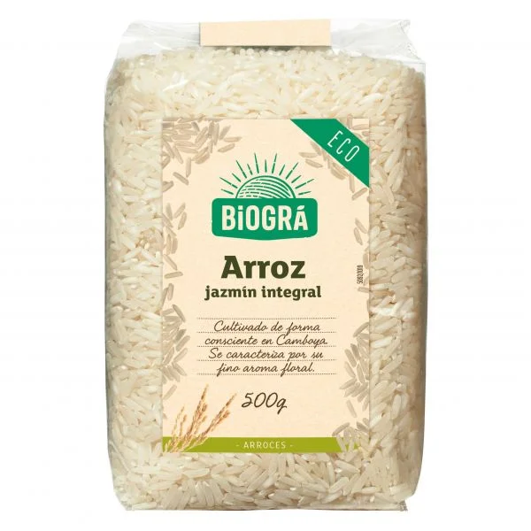 Biográ Arroz de Jasmim Integral Bio 500 g