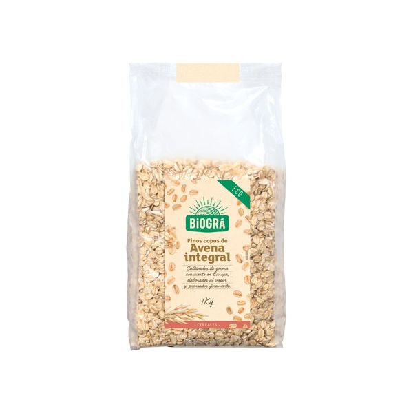 Biográ Flocos Finos De Aveia Orgânica 1kg