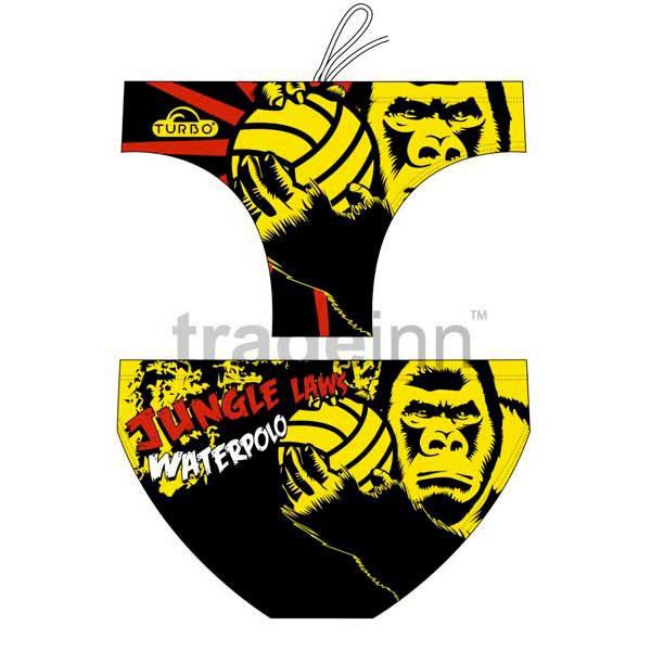 Turbo Jungle Laws Swimming Brief Preto 4XL Homem