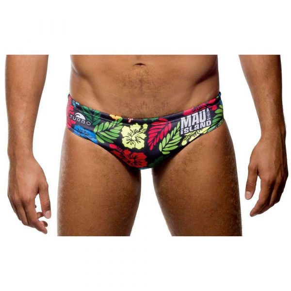 Turbo Island Swimming Brief Colorido 3XL Homem