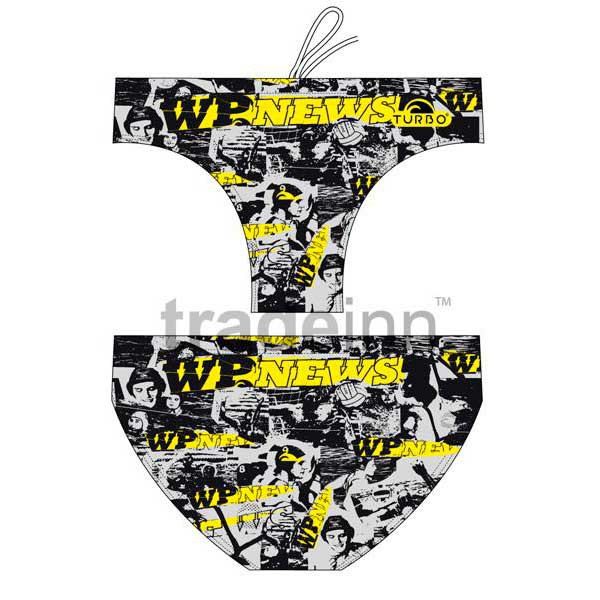 Turbo News Swimming Brief Colorido XL Homem
