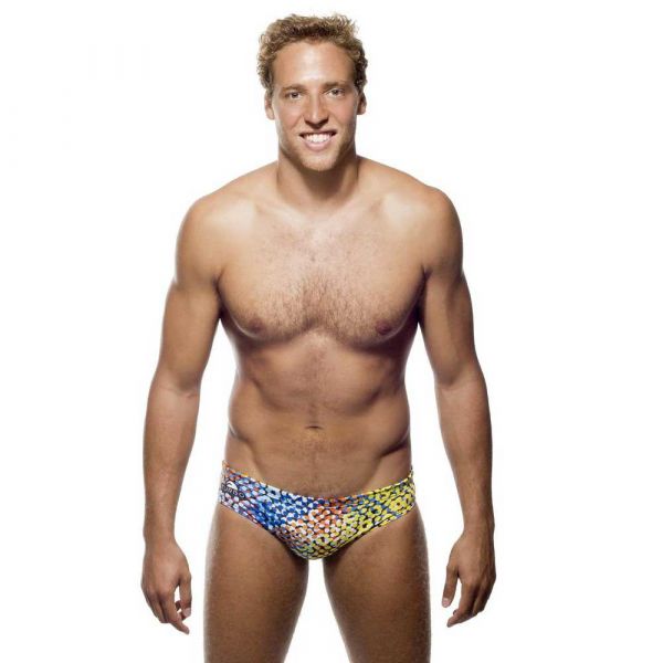Turbo Circle Swimming Brief Colorido 2XL Homem