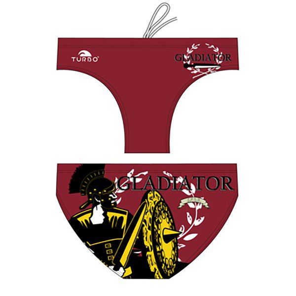 Turbo Gladiator Swimming Brief Vermelho 5XL Homem