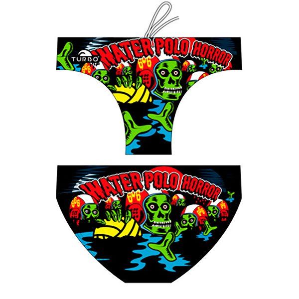 Turbo Horror Swimming Brief Colorido 4XL Homem
