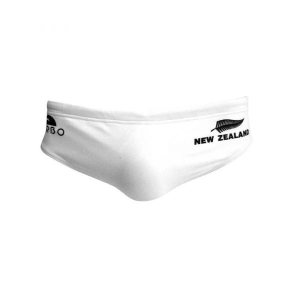 Turbo All White Swimming Brief Branco 4XL Homem