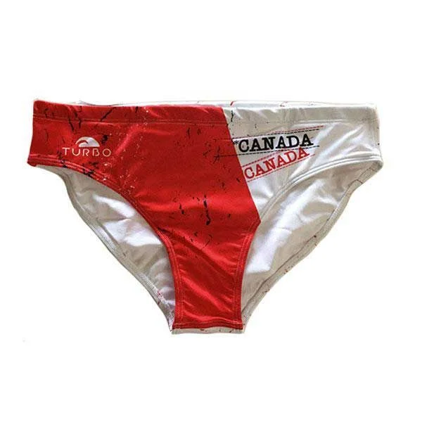Turbo Canada Swimming Brief Vermelho,Branco S Homem