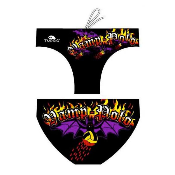 Turbo Vamp Polo Swimming Brief Preto S Homem