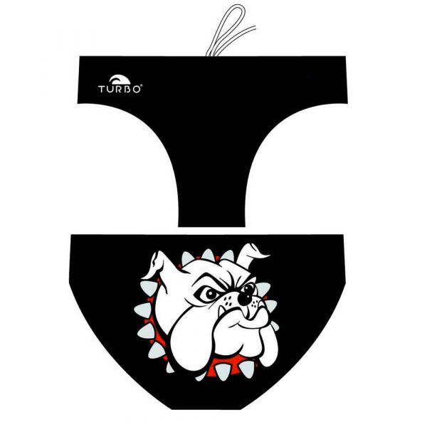 Turbo Bulldog Swimming Brief Branco,Preto L Homem