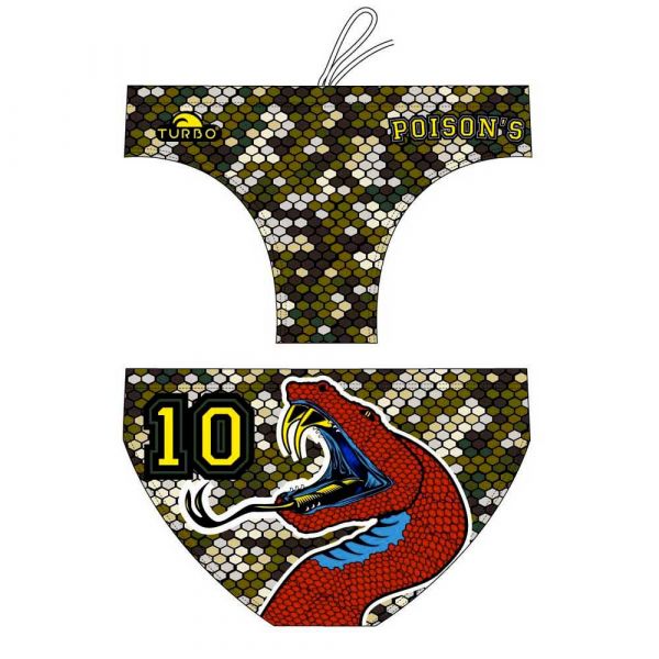 Turbo Snake Swimming Brief Colorido XL Homem