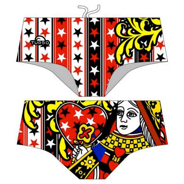 Turbo Big Queen Swimming Brief Colorido 4XL Homem