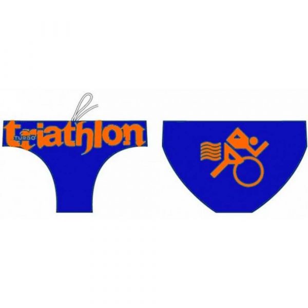 Turbo Triathlon Basic Swimming Brief Azul M Homem