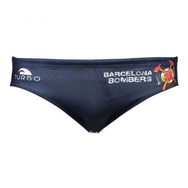 Turbo Barcelona Firefighters Swimming Brief Azul S Homem