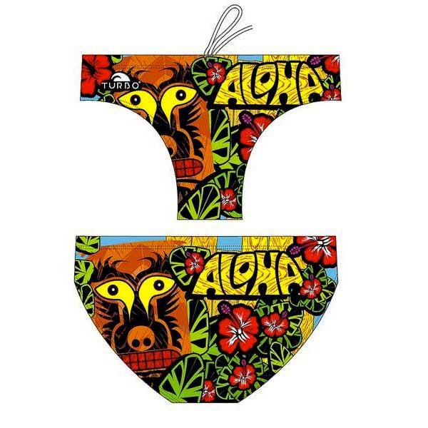 Turbo Aloha Swimming Brief Colorido L Homem