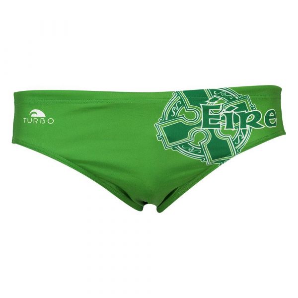 Turbo Eire Swimming Brief Verde 2XL Homem