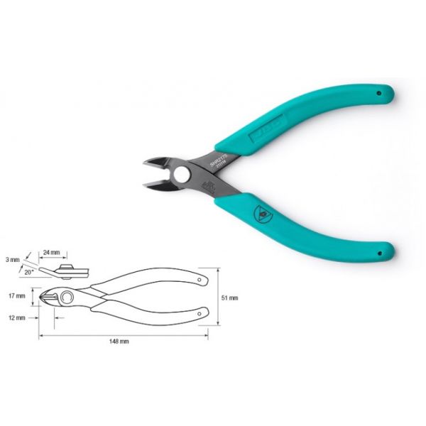 Jbc Alicate de Corte Lateral 1.6mm Shr2175 - 8001877