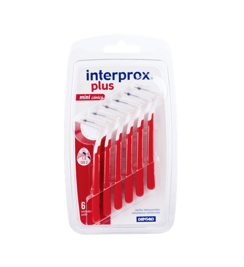 Interprox Plus Mini Conical Escovilh Interdent 6un