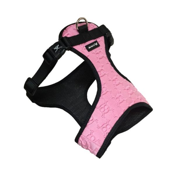 Nayeco Peitoral Caveiras 3D Pink L