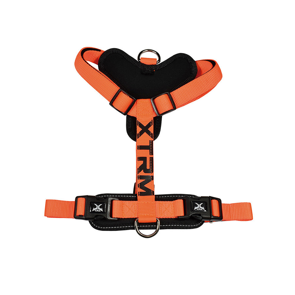 Arnês x-trm cronos neon flash 35-60x1.5cm laranja nayeco