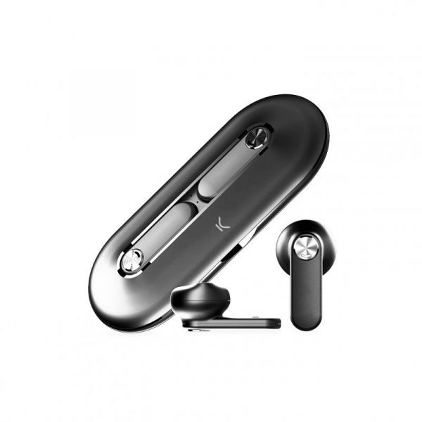 Ksix Auriculares Bluetooth Leaf Black
