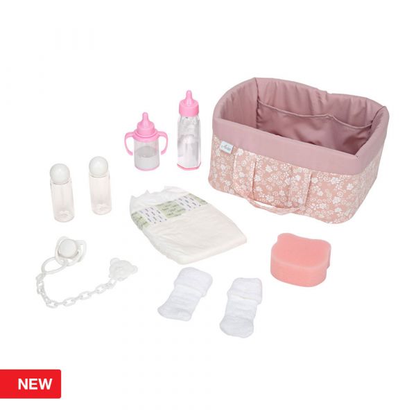 Arias Cesto Elegance com Acessórios Incluídos Rosa