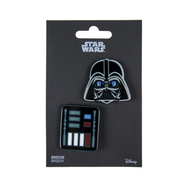 Cerdá Star Wars Darth Vader Conjunto 2 Broches