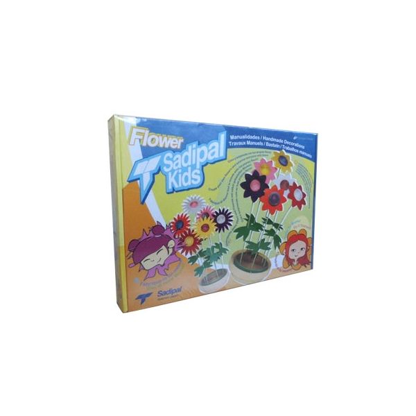 Sadipal Kids Kit Cartão Flores - 1856131