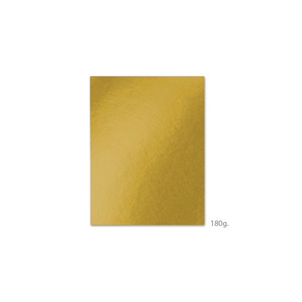 Cartolina 180gr A4 Pack 100 Un. Amarelo Ouro