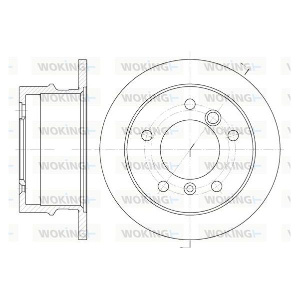 WOKING Disco de Travão - D6565.00