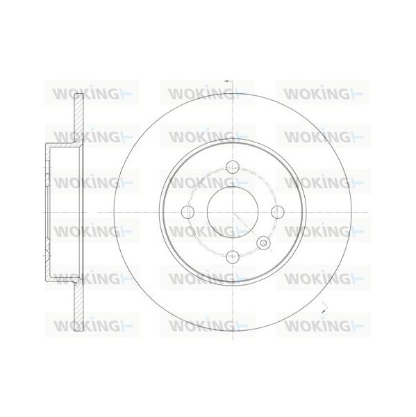 Woking Disco de Travão - D6789.00