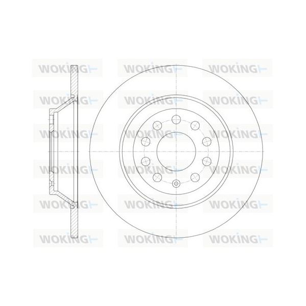 WOKING Disco de Travão - D6969.00