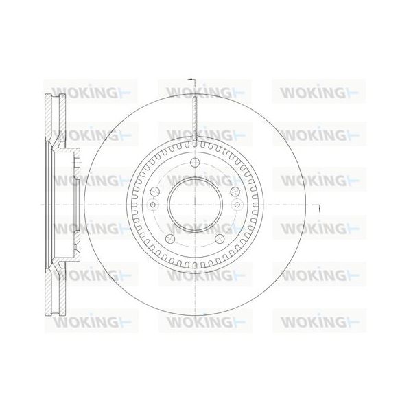 WOKING Disco de Travão - D6988.10