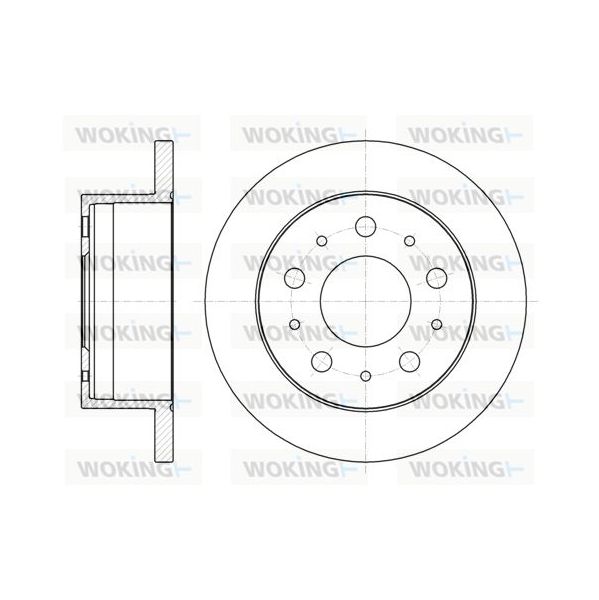WOKING Disco de Travão - D61056.00