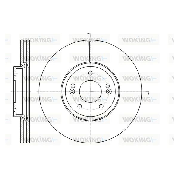 WOKING Disco de Travão - D61102.10