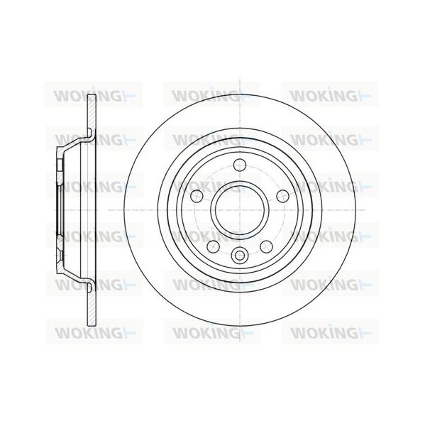 WOKING Disco de Travão - D61167.00