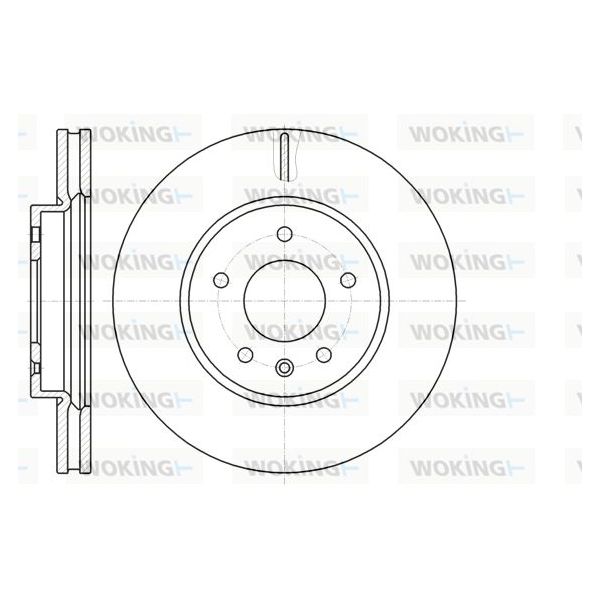 WOKING Disco de Travão - D61183.10