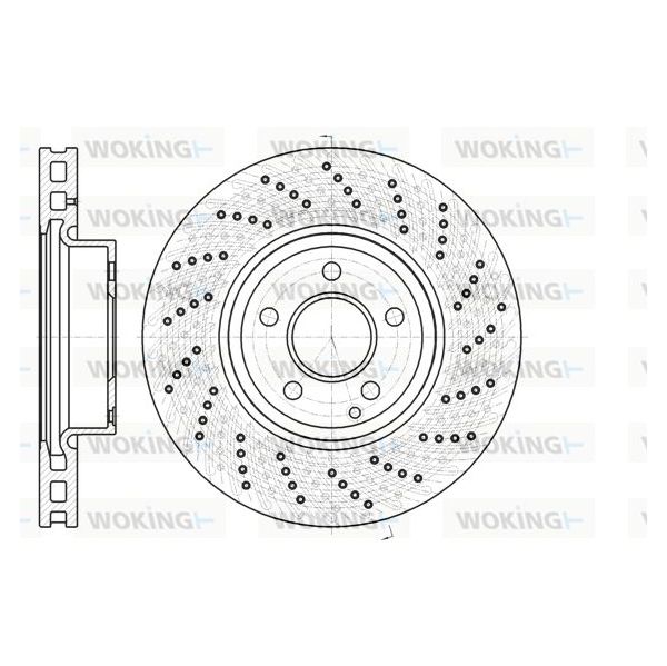 WOKING Disco de Travão - D61185.10
