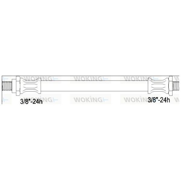 Woking Tubo Flexível de Travão - G1900.06