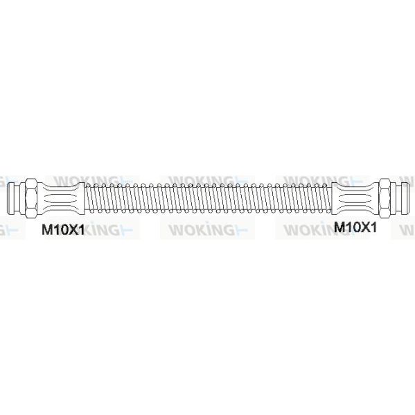 Woking Tubo Flexível de Travão - G1906.03