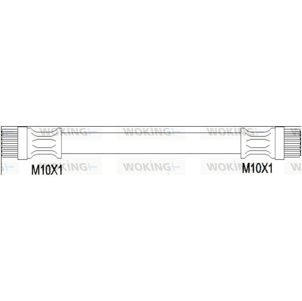Woking Tubo Flexível de Travão - G1922.00