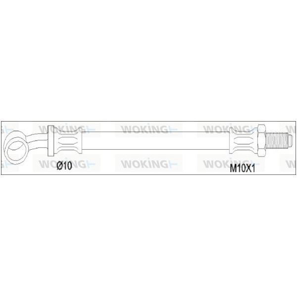 Woking Tubo Flexível de Travão - G1937.00