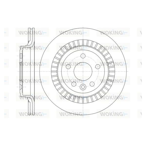 Woking Disco de Travão - D61320.10