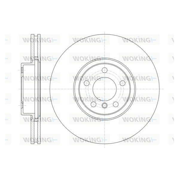 WOKING Disco de Travão - D61335.10